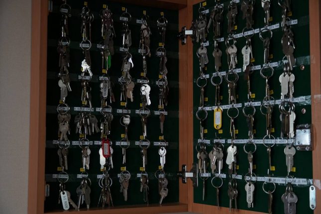 armoire à clés sécurisée