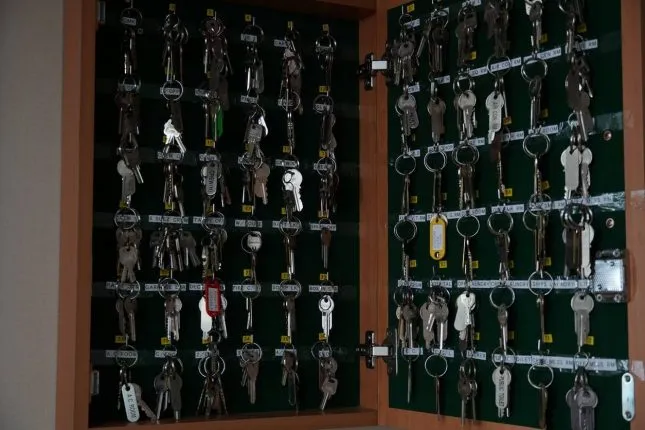 armoire à clés sécurisée