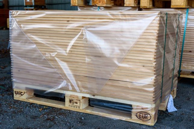 logistique matériau palette