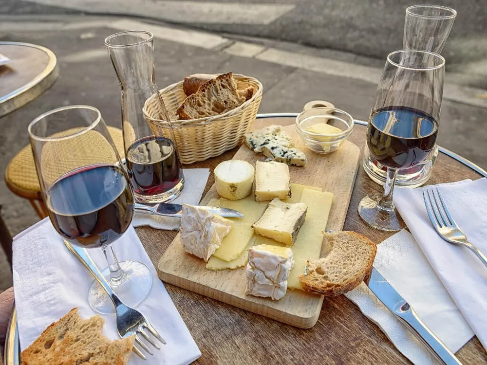 gastronomie vin et frommage