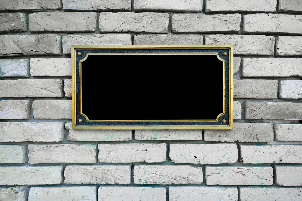plaque profession libérale