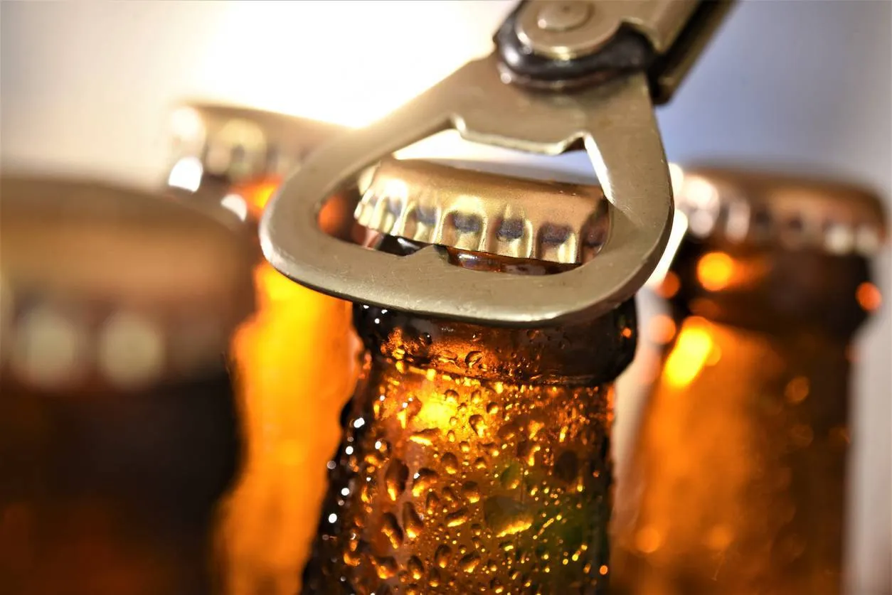 bière bouteille vide