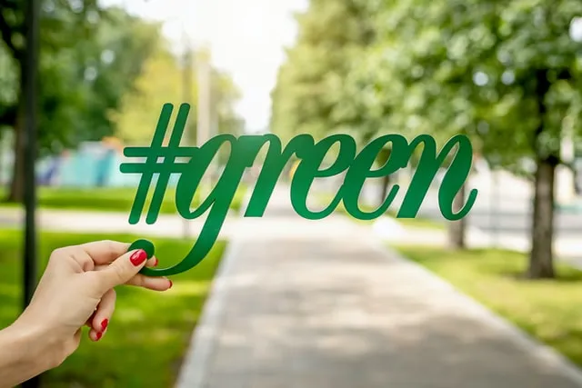 green