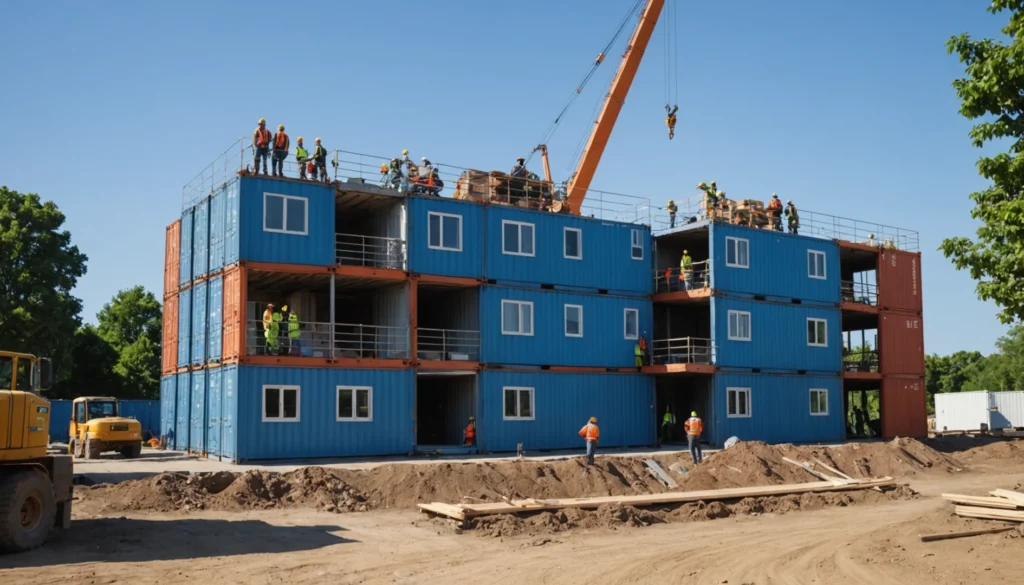 coût construction maison container