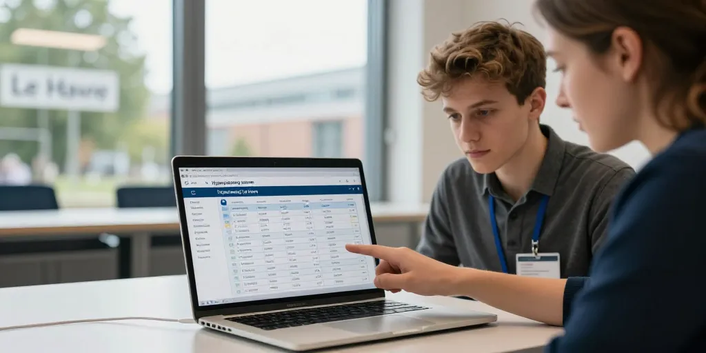 hyperplanning le havre