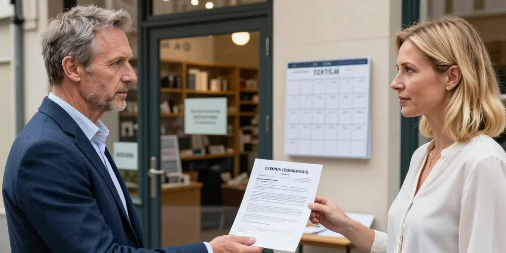 préavis local commercial