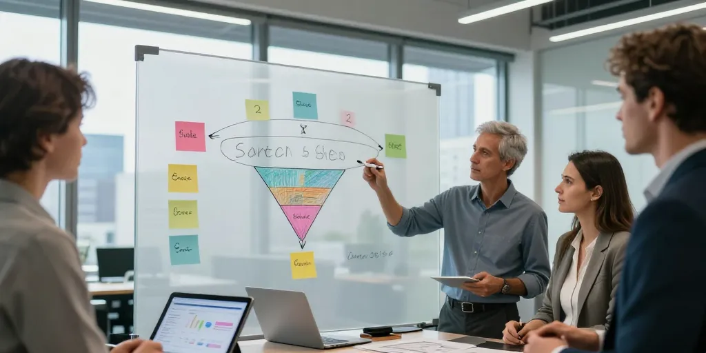 etape processus de vente