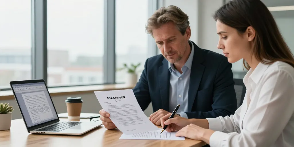 modele clause de non concurrence