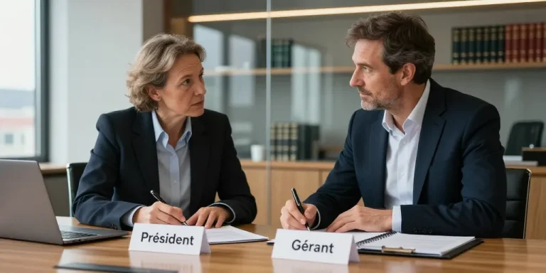 sarl président ou gérant