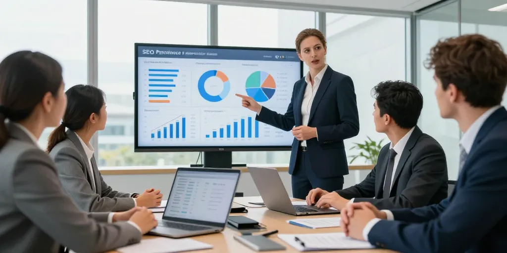 reporting seo client