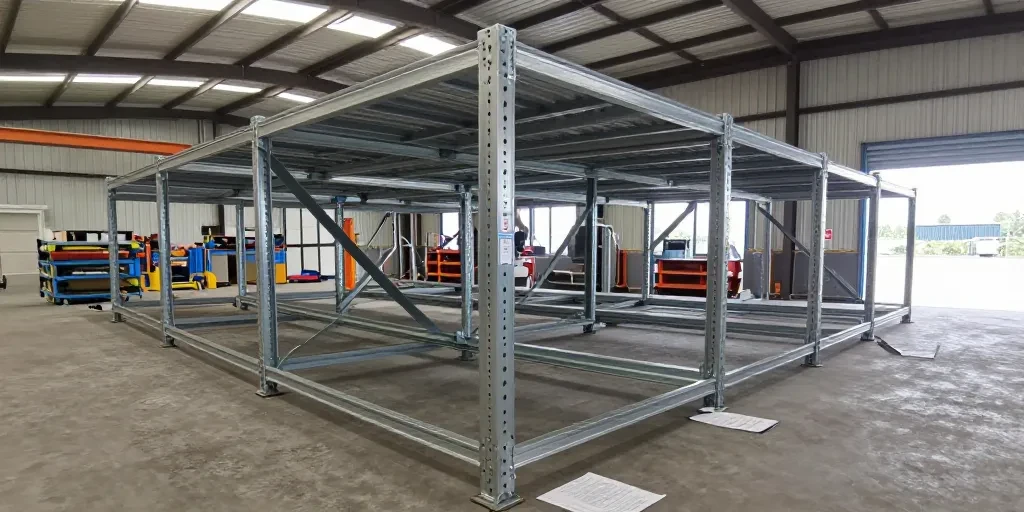 montage rayonnage industriel